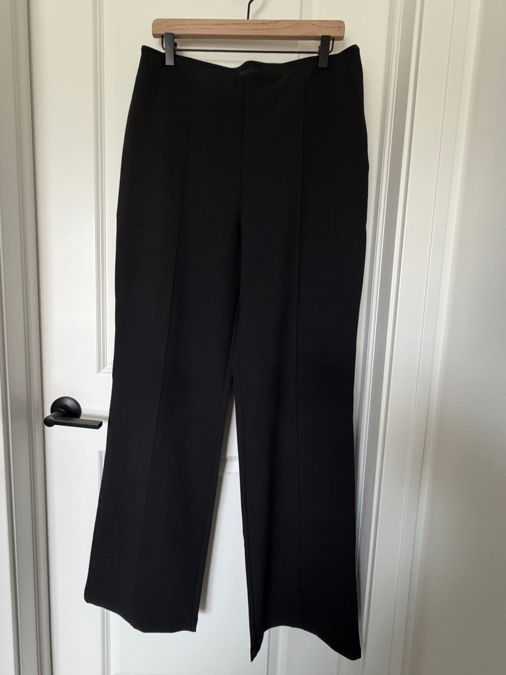 Athleta Black Wide-Leg Dress Pants Trouser 14 Tall